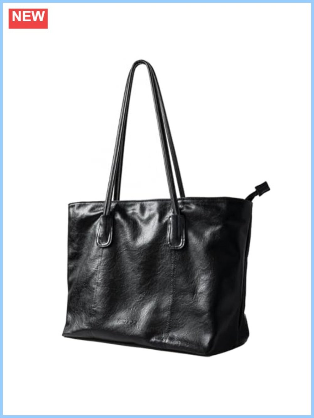 Large Tote Bag for Women Shoulder Handbag PU Leather Work Bag